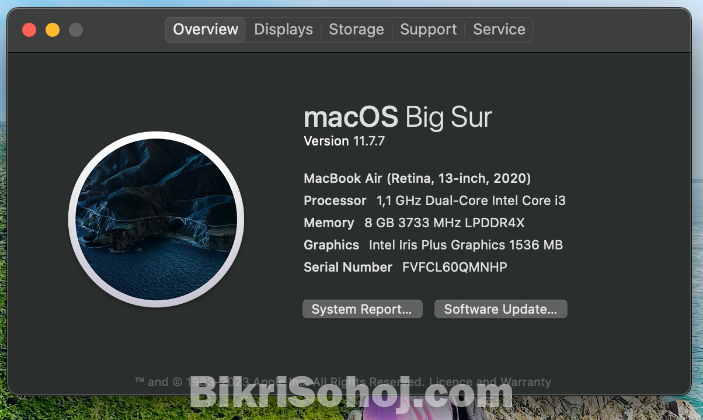 MacBook Air i3